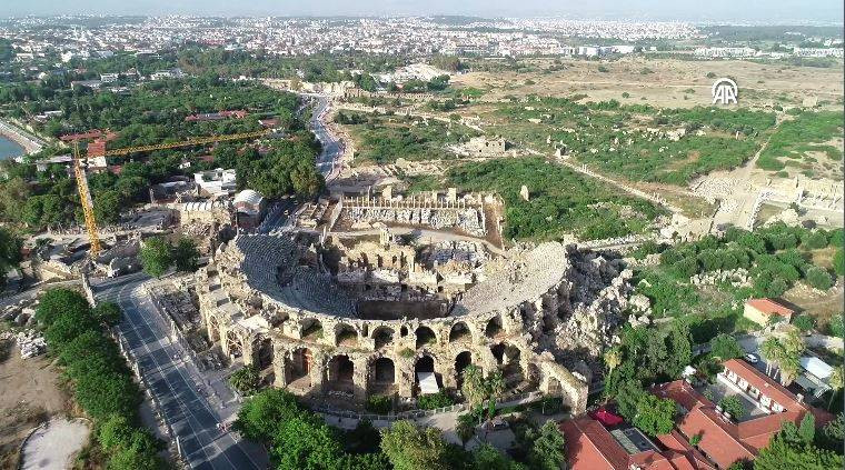 Side Antik Kenti'nde kazıda mozaik bulundu! Tam 2 bin yıllık. Birçok sır açığa çıkacak - Resim: 5